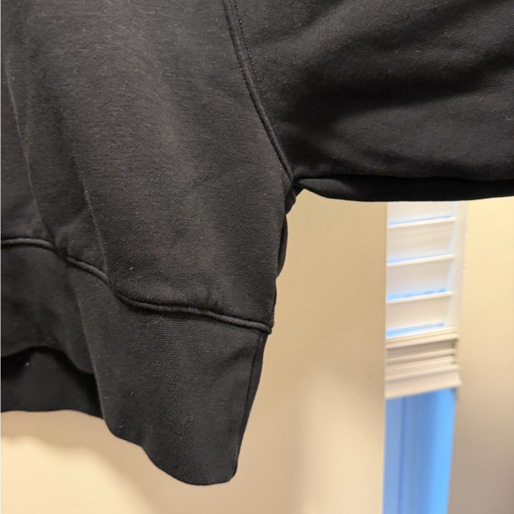 Nike Oversized Cropped Sweatshirt Women's Medium Crewneck Pullover Streetwear - Picture 11 of 15